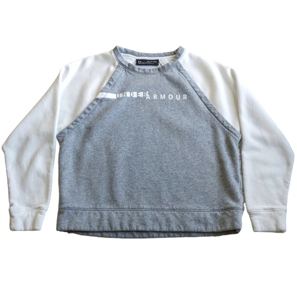 Under Armour Ladies' Colorblock Fleece Sweatshirt - Picture 3 of 13